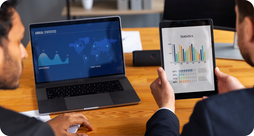 uso de dados e o poder da comparação em negócios conjuntos